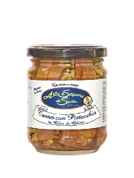 Tonno con Pistacchio in olio di oliva 