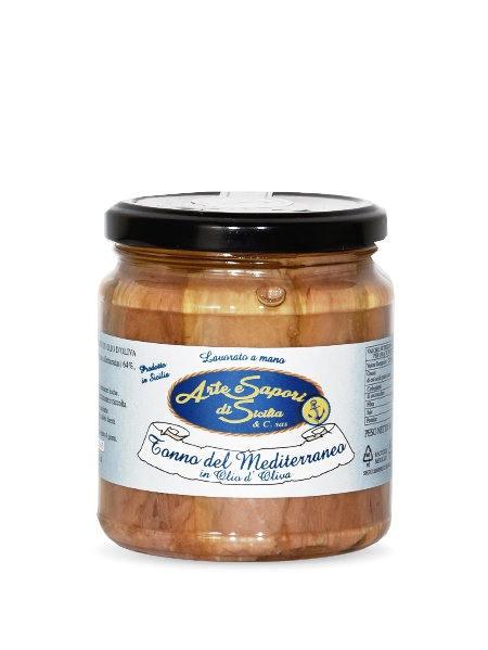 Tonno del Mediterraneo in olio di Oliva 